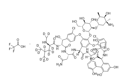 乙腈/水中万古霉素-D12三氟乙酸盐溶液，100μg/mL Vancomycin-d12 TFA salt Solution in Acetonitrile/Water, 100μg/mL