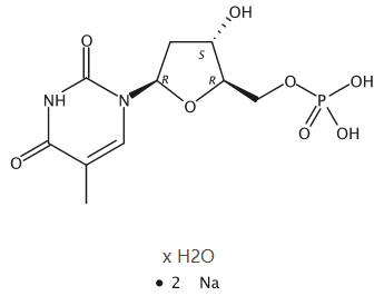 胸腺嘧啶核苷 5′-单磷酸二钠盐水合物 Thymidine 5′-monophosphate disodium salt hydrate