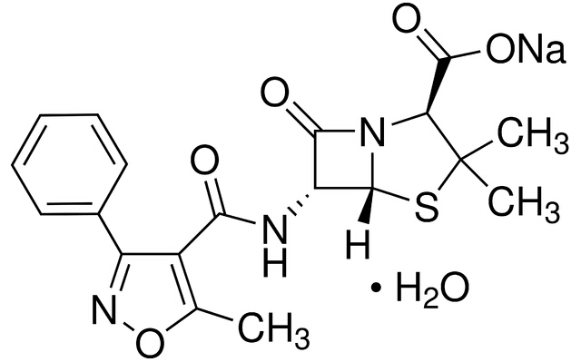 苯唑西林钠盐一水合物 Oxacillin sodium monohydrate