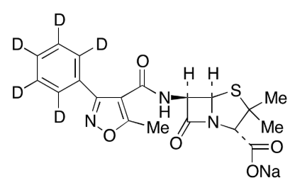 苯唑西林-D5钠盐 Oxacillin-d5 sodium salt