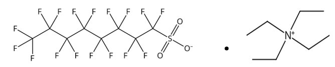 甲醇中全氟辛烷磺酸四乙基铵盐(含支链)溶液，100μg/mL Perfluorooctanesulfonic acid tetraethylammonium salt (including branched chain) Solution in Methanol, 100μg/mL