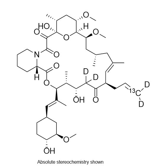 他克莫司-13C,D4 Tacrolimus-13C,d4