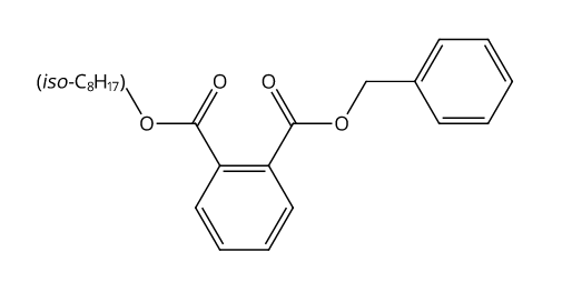 邻苯二甲酸苄酯2-乙基己基酯（支链异构体混合物） Benzyl 2-ethylhexyl phthalate (mixture of branched chain isomers)