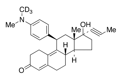 乙腈中米非司酮-D3溶液，100μg/mL Mifepristone-d3 Solution in Acetonitrile, 100μg/mL