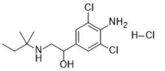 甲醇中克伦潘特盐酸盐溶液，1000μg/mL Clenpenterol hydrochloride Solution in Methanol, 1000μg/mL
