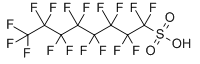 甲醇中全氟辛烷磺酸(含支链)溶液，100μg/mL Perfluorooctanesulfonic acid (including branched chain) Solution in Methanol, 100μg/mL