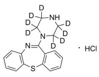 甲醇中N-脱烷基喹硫平-D8盐酸盐溶液，100μg/mL N-Desalkylquetiapine-d8 hydrochloride Solution in Methanol, 100μg/mL