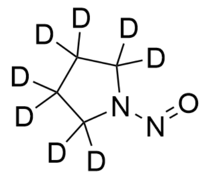 N-亚硝基吡咯烷 (NPYR)-D8 N-Nitrosopyrrolidine-d8