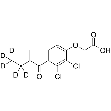 甲醇中依他尼酸-D5溶液，100μg/mL Ethacrynic acid-d5 Solution in Methanol, 100μg/mL