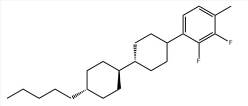 2,3-二氟-1-甲基-4-[(反式,反式)-4'-戊基[1,1'-联环己烷]-4-基]苯 2,3-Difluoro-1-methyl-4-[(trans,trans)-4'-pentyl[1,1'-bicyclohexyl]-4-yl]benzene