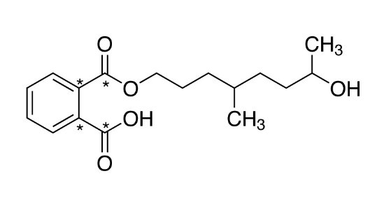 甲基叔丁基醚中邻苯二甲酸单(4-甲基-7-羟基辛基)酯-13C4溶液，100μg/mL Mono(4-methyl-7-hydroxyoctyl) phthalate-13C4 Solution in MTBE, 100μg/mL