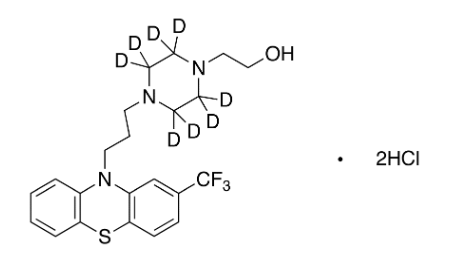 甲醇中氟奋乃静-D8二盐酸盐溶液，1000μg/mL Fluphenazine-d8 dihydrochloride Solution in Methanol, 1000μg/mL
