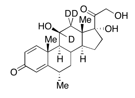 甲醇中甲基泼尼松龙-D3溶液，100μg/mL Methylprednisolone-d3 Solution in Methanol, 100μg/mL