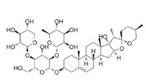 二甲基亚砜中17-羟基麦冬皂苷 C溶液，1000μg/mL 17-Hydroxy sprengerinin C Solution in DMSO, 1000μg/mL