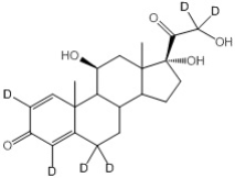 乙腈中泼尼松龙-D6溶液，100μg/mL Prednisolone-d6 Solution in Acetonitrile, 100μg/mL