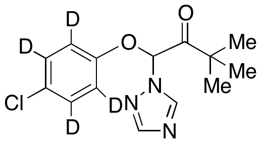 甲醇中三唑酮-D4溶液，100μg/mL Triadimefon-d4 Solution in Methanol, 100μg/mL