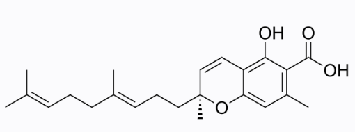 二甲基亚砜中Daurichromenic acid溶液，1000μg/mL Daurichromenic acid Solution in DMSO, 1000μg/mL