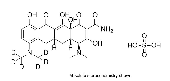 米诺环素-D6硫酸盐 Minocycline-d6 sulfate