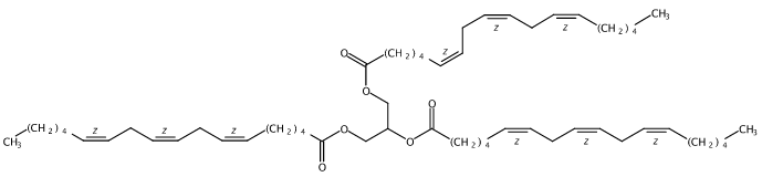 甲苯中十八碳三烯酸甘油三酯(cis-6,9,12)溶液，1000μg/mL Trioctadecatrienoin Solution in Toluene, 1000μg/mL