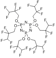 六(1H,1H,3H-四氟丙氧基)磷腈 Hexakis(1H,1H,3H-tetrafluoropropoxy)phosphazine