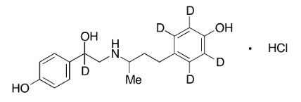 甲醇中莱克多巴胺-D5盐酸盐溶液，100μg/mL Ractopamine-d5 hydrochloride Solution in Methanol, 100μg/mL