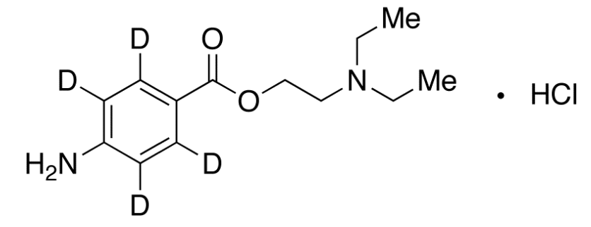 乙腈中普鲁卡因-D4盐酸盐溶液，100μg/mL Procaine-d4 hydrochloride Solution in Acetonitrile, 100μg/mL