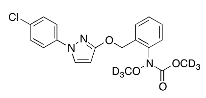 甲醇中吡唑醚菌酯-D6溶液，100μg/mL Pyraclostrobin-d6 Solution in Methanol, 100μg/mL