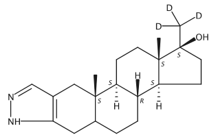乙腈中司坦唑醇-D3溶液，1000μg/mL Stanozolol-d3 Solution in Acetonitrile, 1000μg/mL