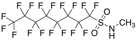 甲醇中N-甲基全氟辛烷磺酰胺(含支链)溶液，100μg/mL N-Methylperfluorooctanesulfonamide (including branched chain) Solution in Methanol, 100μg/mL