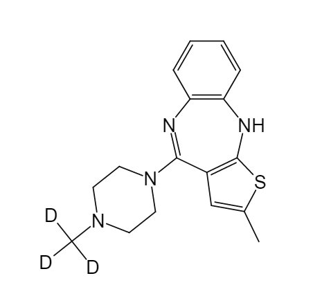 乙腈中奥氮平-D3溶液，100μg/mL Olanzapine-d3 Solution in Acetonitrile, 100μg/mL