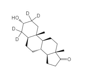 甲醇中雄酮-D4溶液，100μg/mL Androsterone-d4 Solution in Methanol, 100μg/mL