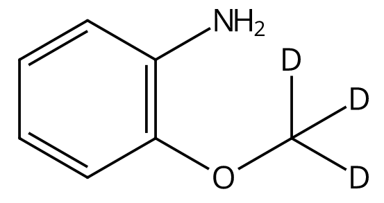 甲醇中邻茴香胺-D3溶液，1000μg/mL o-Anisidine-d3 Solution in Methanol, 1000μg/mL