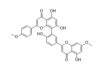 二甲基亚砜中竹柏双黄酮B溶液，1000μg/mL Podocarpusflavone B Solution in DMSO, 1000μg/mL