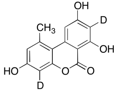 乙腈中交链孢酚-D2(AOH-d2)溶液，10μg/mL Alternariol-d2 Solution in Acetonitrile, 10μg/mL