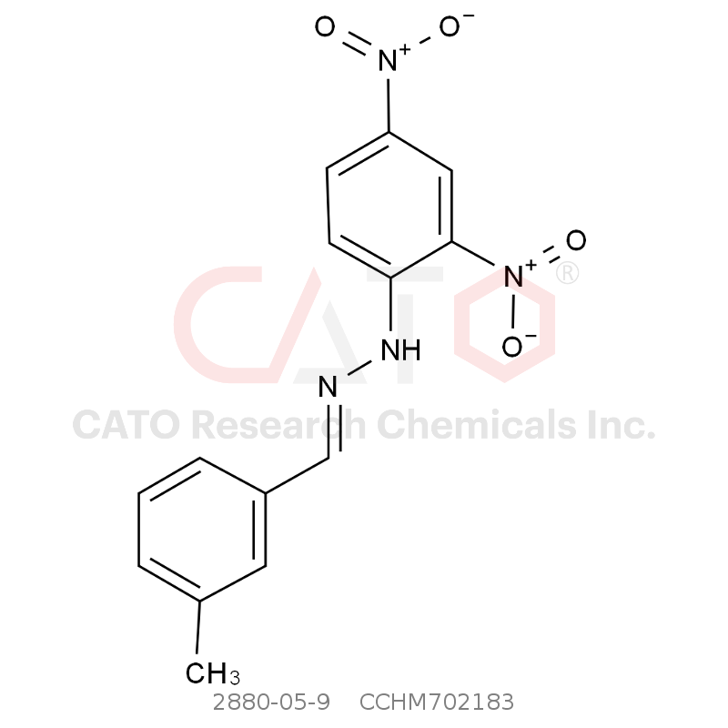 间甲基苯甲醛 m-Tolualdehyd-2,4-dinitrophenylhydrazone