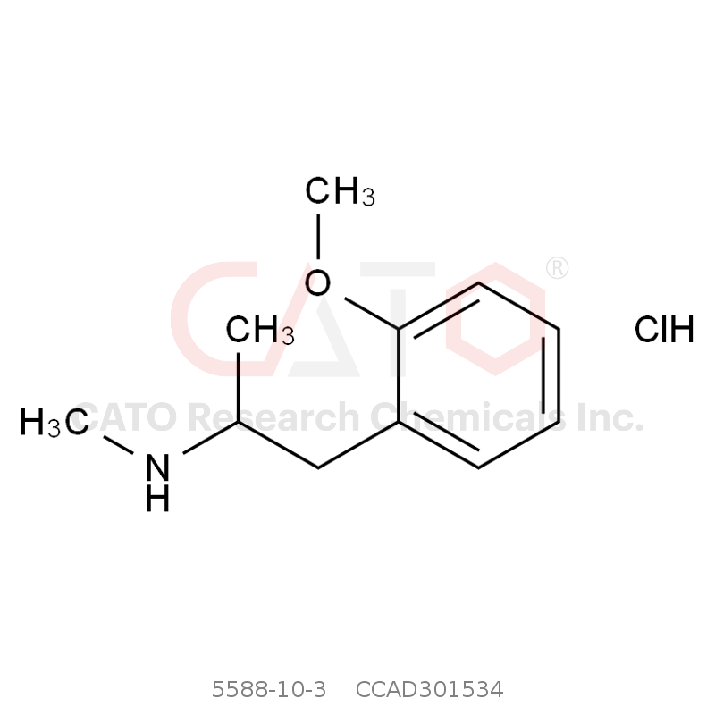 甲氧那明盐酸盐 Methoxyphenamine hydrochloride