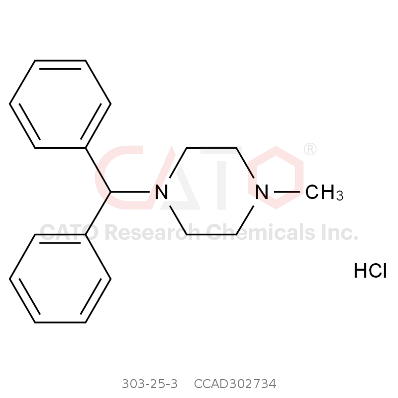 盐酸苯甲嗪，盐酸赛克利嗪