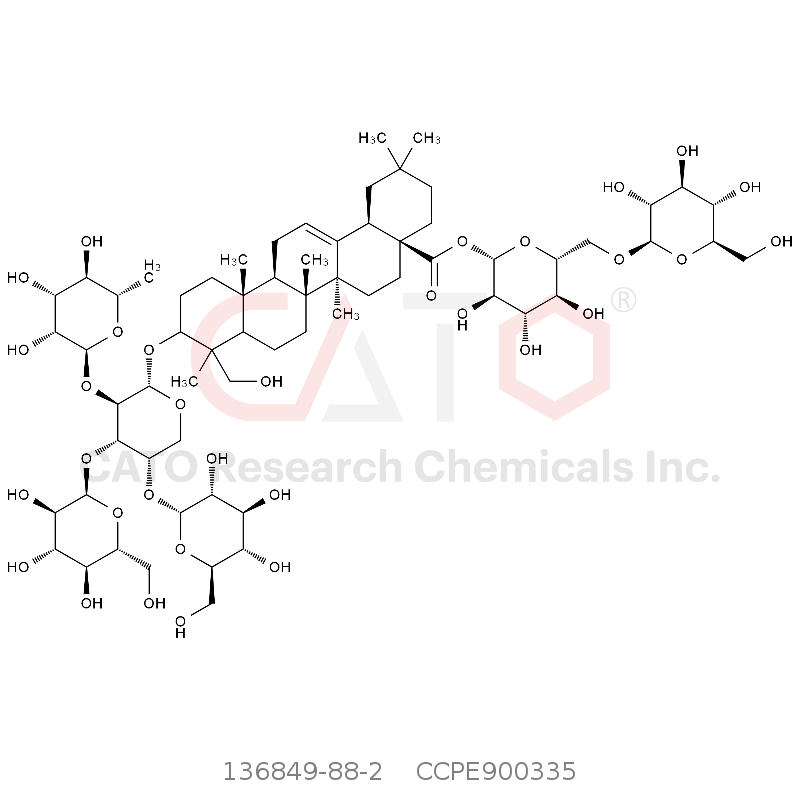 灰毡毛忍冬皂苷乙