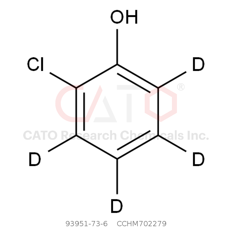 2-氯苯酚-3,4,5,6 D4 2-Chlorophenol D4 (3,4,5,6 D4)
