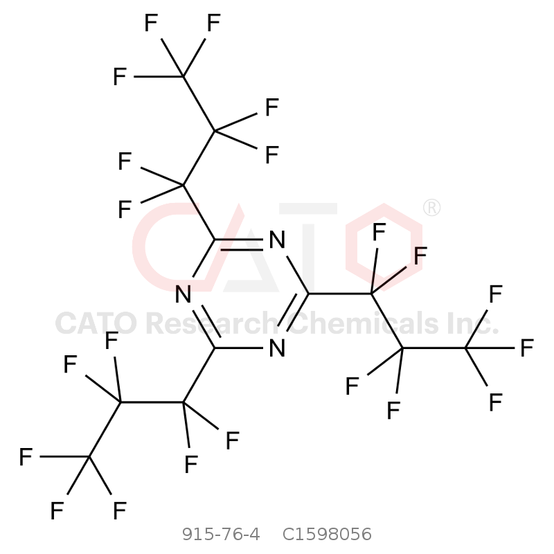 2,4,6-三(七氟丙基)-1,3,5-三嗪 2,4,6-Tris(heptafluoropropyl)-1,3,5-triazine