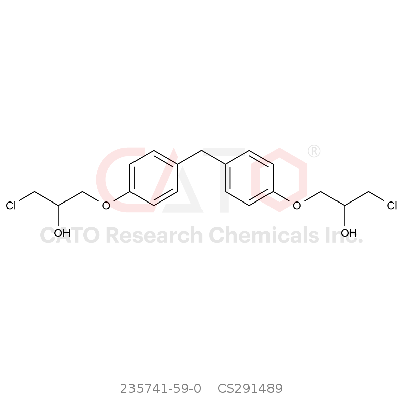 双酚F 二(3-氯-2-羟丙基)醚（异构体混合物） Bisphenol F bis(3-chloro-2-hydroxypropyl)ether(Mixture of isomers)