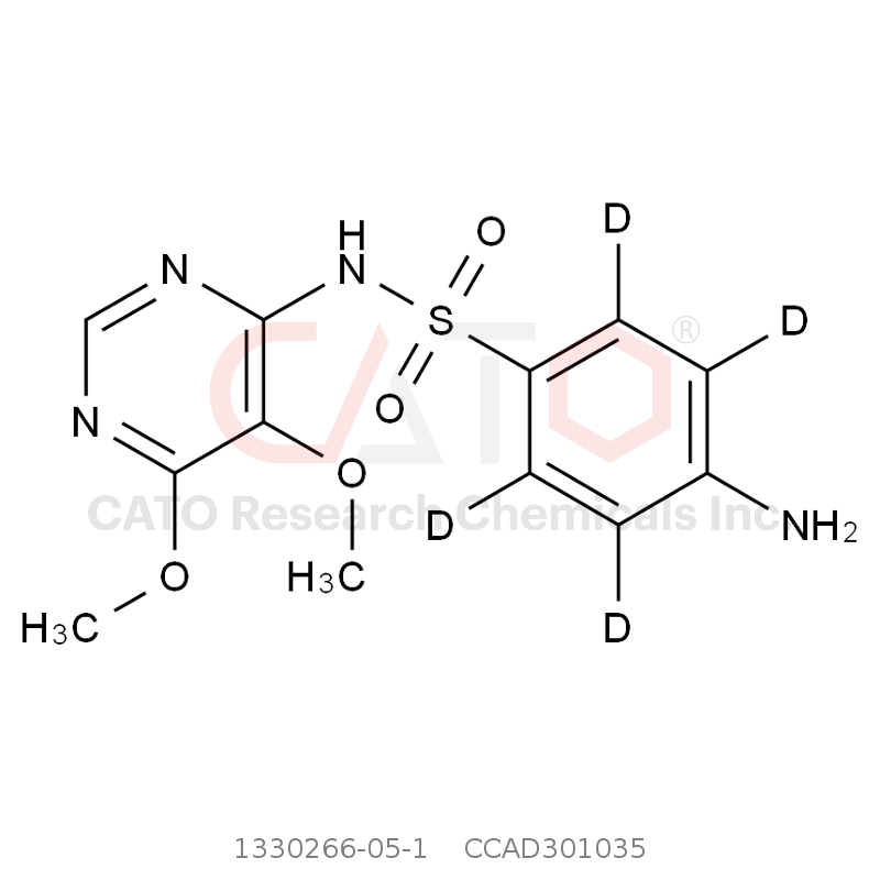 磺胺邻二甲氧嘧啶-d4