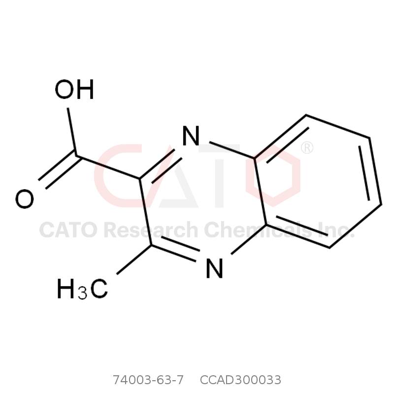 3-甲基-喹恶啉-2-羧酸（MQCA） 3-Methyl-Quinoxaline-2-Carboxylic Acid
