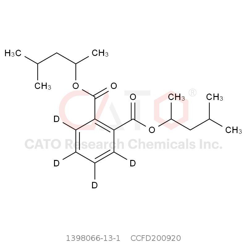 邻苯二甲酸二-4-甲基-2-戊酯D4 Phthalic acid, bis-4-methyl-2-pentyl ester D4