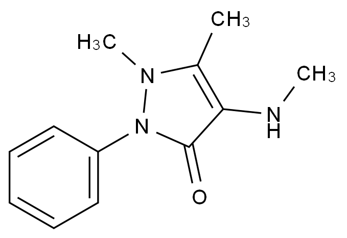 4-(甲氨基)安替比林 4-MethylaminoAntipyrine