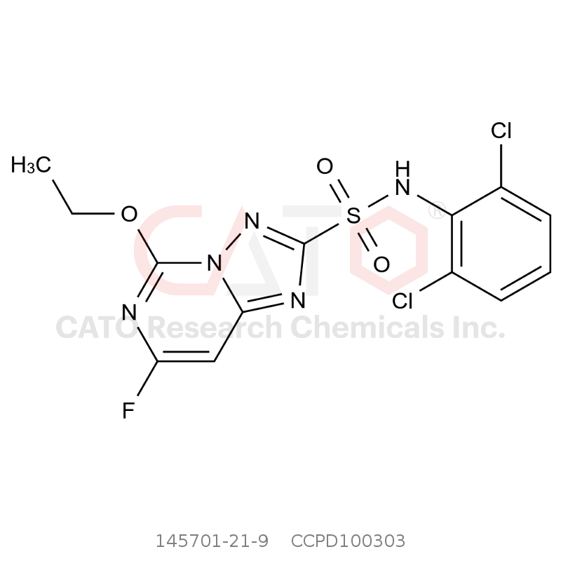 双氯磺草胺 Diclosulam