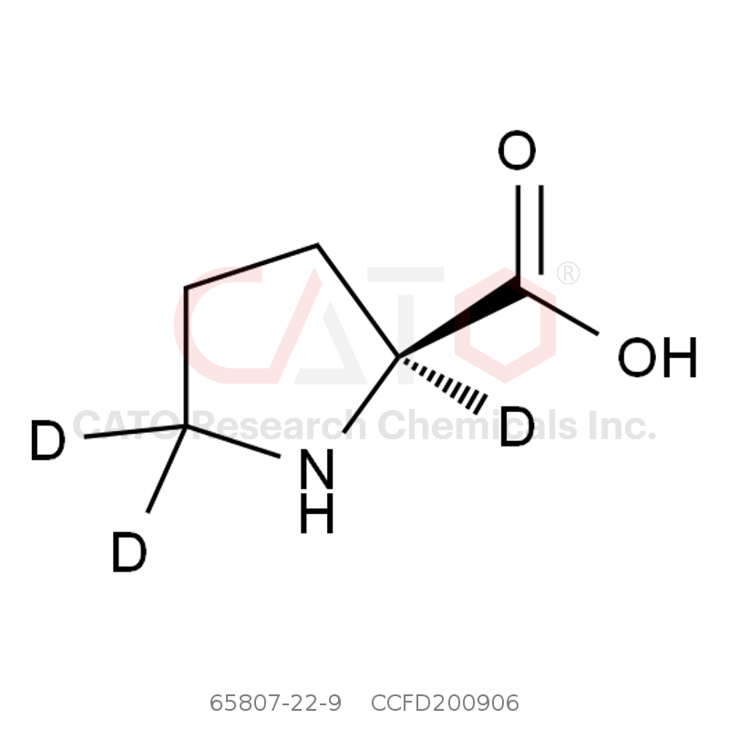 L-脯氨酸-D3 L-Proline-2,5,5-d3