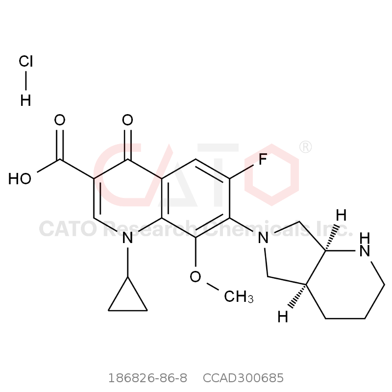 盐酸莫西沙星 Moxifloxacin Hydrochloride
