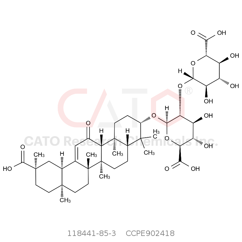 18β,20α-甘草酸 (18β,20α)-Glycyrrhizic acid