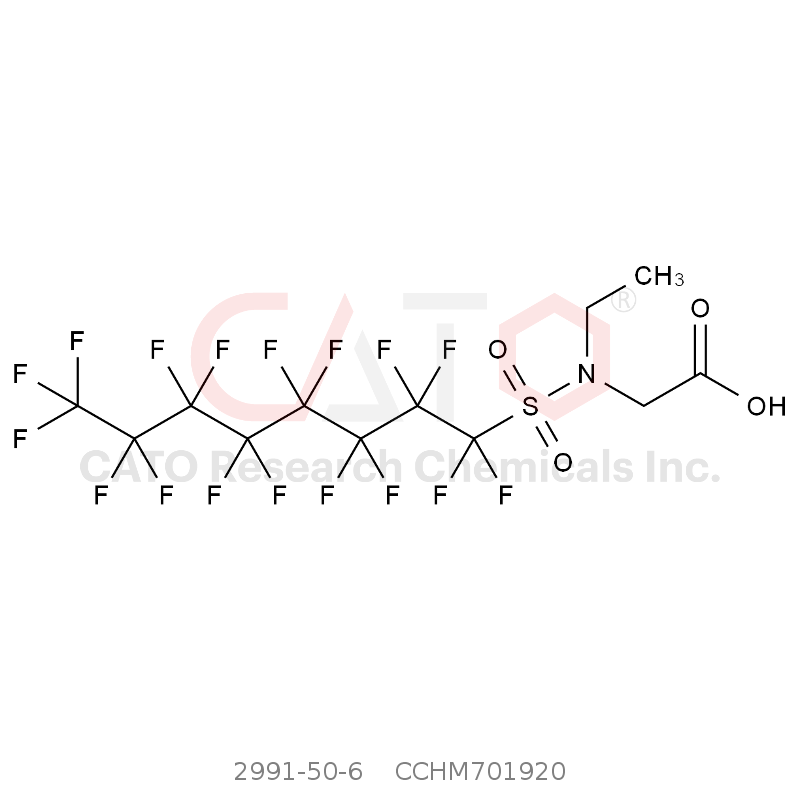 N-乙基-N-（全氟-1-辛烷磺酰基）甘氨酸 N-Ethyl-N-(perfluoro-1-octanesulfonyl) Glycine